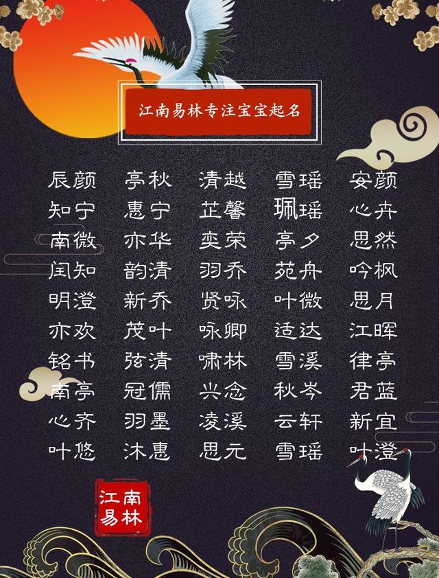 鼠宝宝起名：300个唐诗中的名字，个个虚怀若谷、清逸拔群-5.jpg
